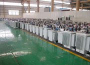 雅安油浸式变压器成品车间